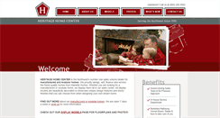 Desktop Screenshot of heritagehomecenter.com